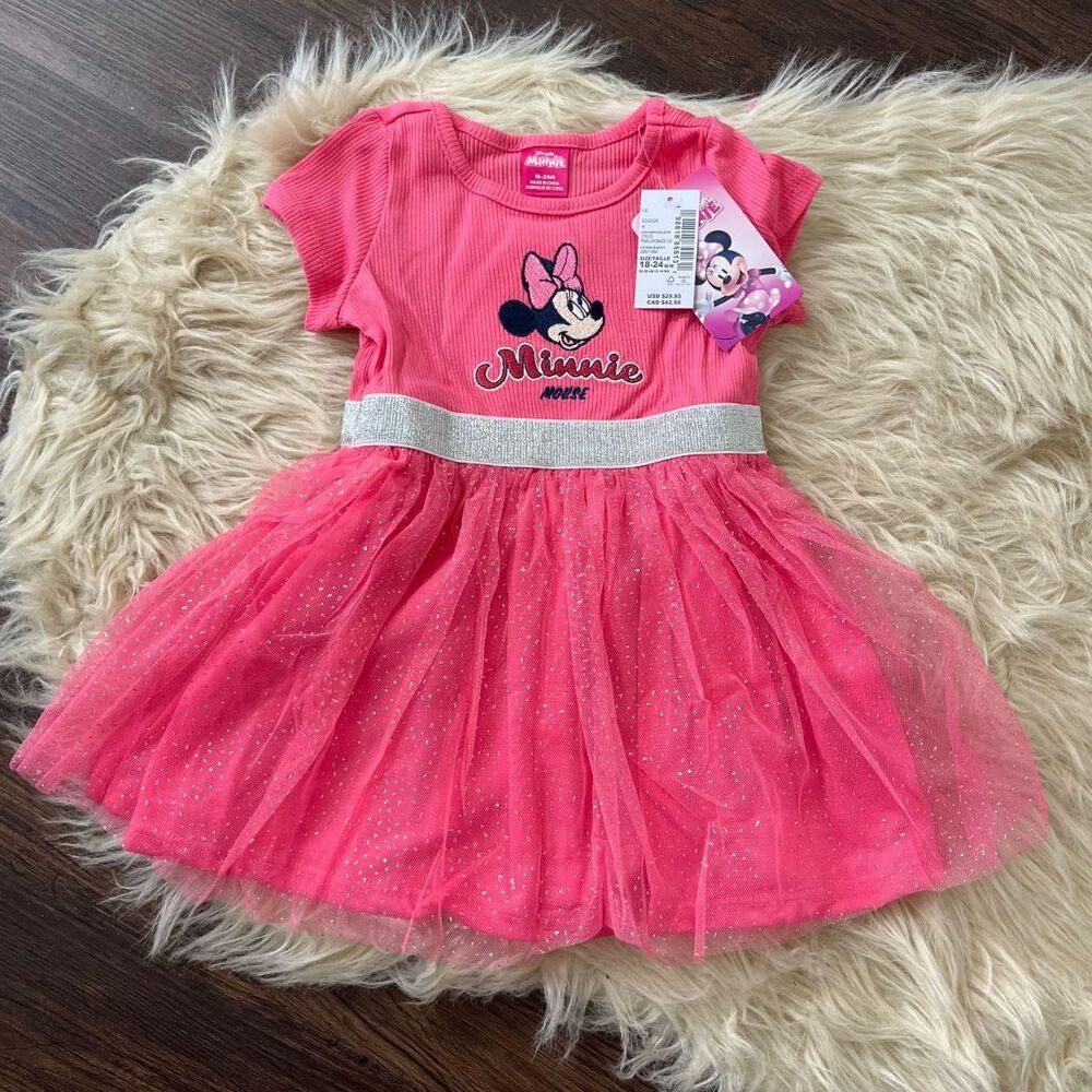 NWT Toddler Girls Minnie Mouse™ Tutu Dress - pink Size 18 - 24 M